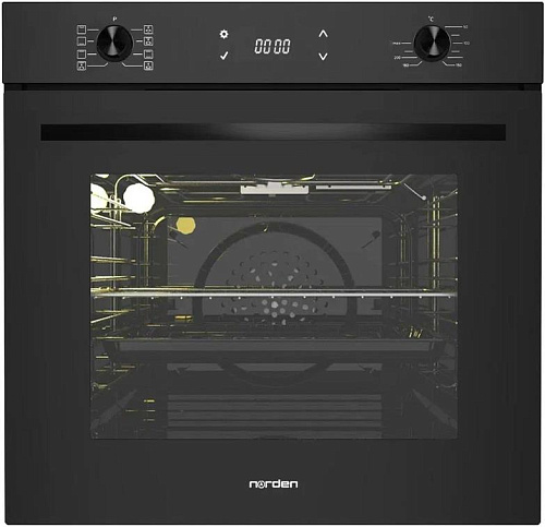 Электрический духовой шкаф NORDEN NRD 8000 BLG(Черный)